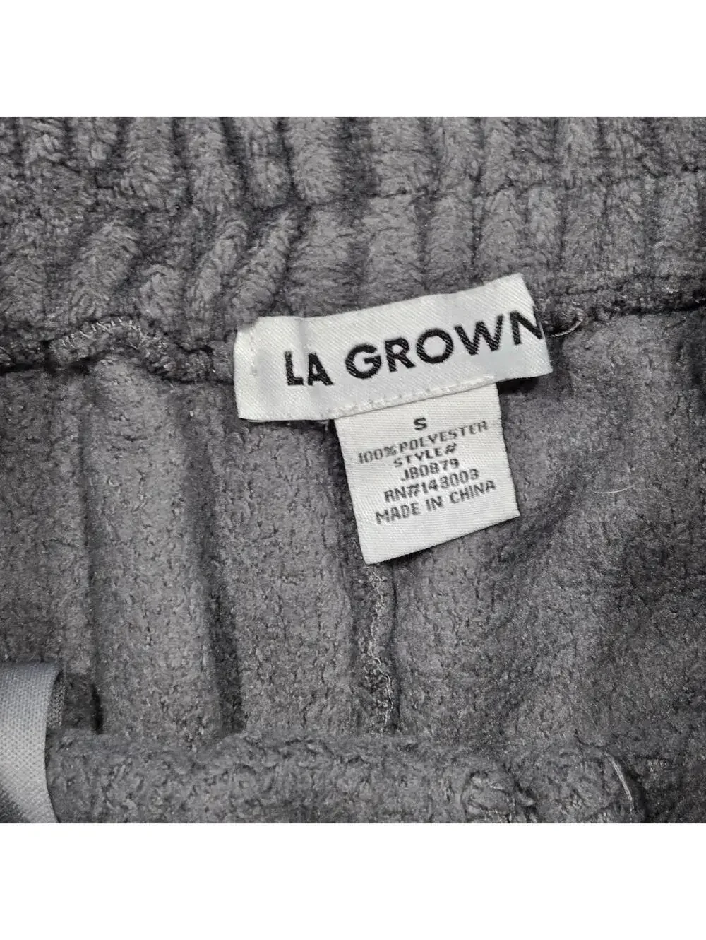 -Grey La Grown sweatpants